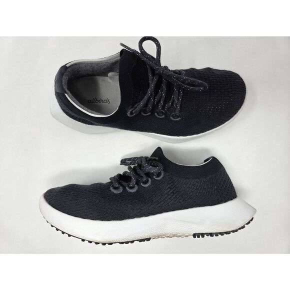 allbirds Other - ALLBIRDS TREE DASHER 2 BLACK WHITE SOLE RUNNING SHOES SNEAKERS MENS SIZE 10